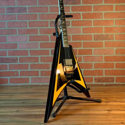 ESP LTD Alexi Laiho Sawtooth SE 20th Anniversary Electric Guitar - Black with White Pinstripes image 10