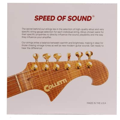 Colletti Guitars Electric Guitar Strings 10-46 image 2