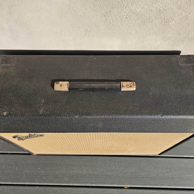 Vintage 1966 Fender 1x15 Extension Cabinet Vibroverb Pro image 6