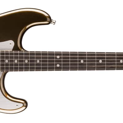 Fender American Ultra II Stratocaster HSS, Ebony Fingerboard - Texas Tea image 8