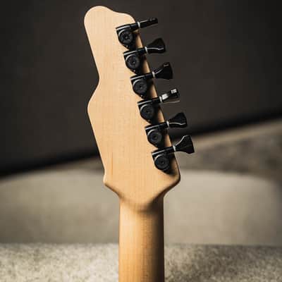 James Tyler USA Studio Elite HD-Black Gold Shmear Semi-Gloss SSH w/Rosewood FB, Faux Matching Headstock, Black HW, Midboost & Bypass Button image 6