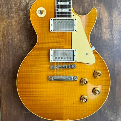 8.23 lb Gibson 2026 Custom Shop '59 Les Paul - Dirty Lemon VOS _ R9 1959 Historic Reissue image 9