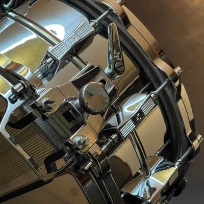 SONOR Signature HLD 582 snare drum 14x6,5 Ferro-manganese shell image 8