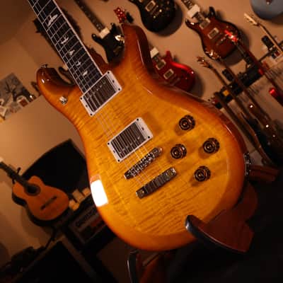 PRS S2 McCarty 594  Electric Guitar Honey Gold Burst -6540 image 6
