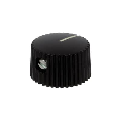 GTM Cupcake/Radio Vintage Fender Style Amp Knob with Set Screw (Black) image 2