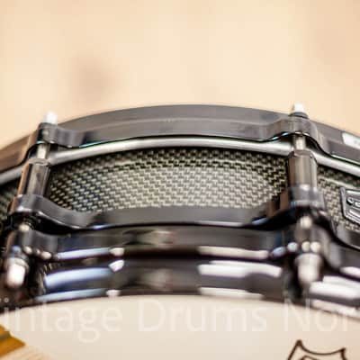 Pearl Free Floating Carbonply Maple Piccolo Snare Drum 14x3.5" FCM1435/B – Made in Japan image 12