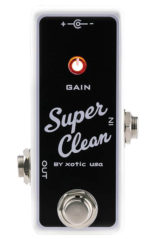 Xotic Super Clean Buffer Boost Pedal   Brand New! image 1
