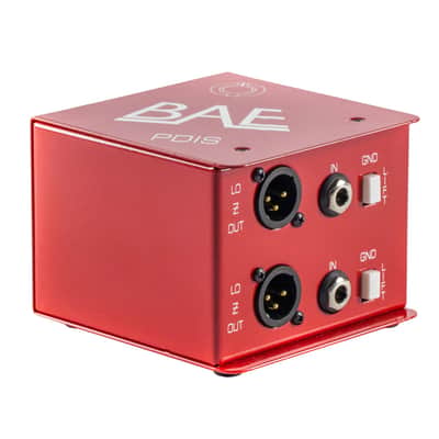BAE PDIS Passive Stereo DI Box: Passive direct injection stereo box image 1