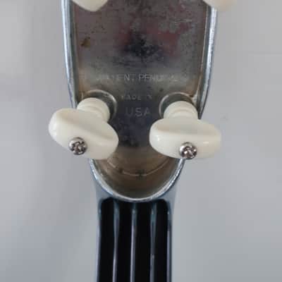 Vintage 1950s Dixie Ludwig Banjo-Lele Banjo Ukulele Very Rare All Metal Chrome Patent Pending Made In USA Banjolele image 12
