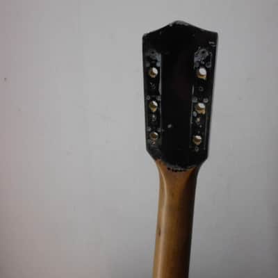 1960 Silvertone 1420 Stratotone Guitar project Black image 6