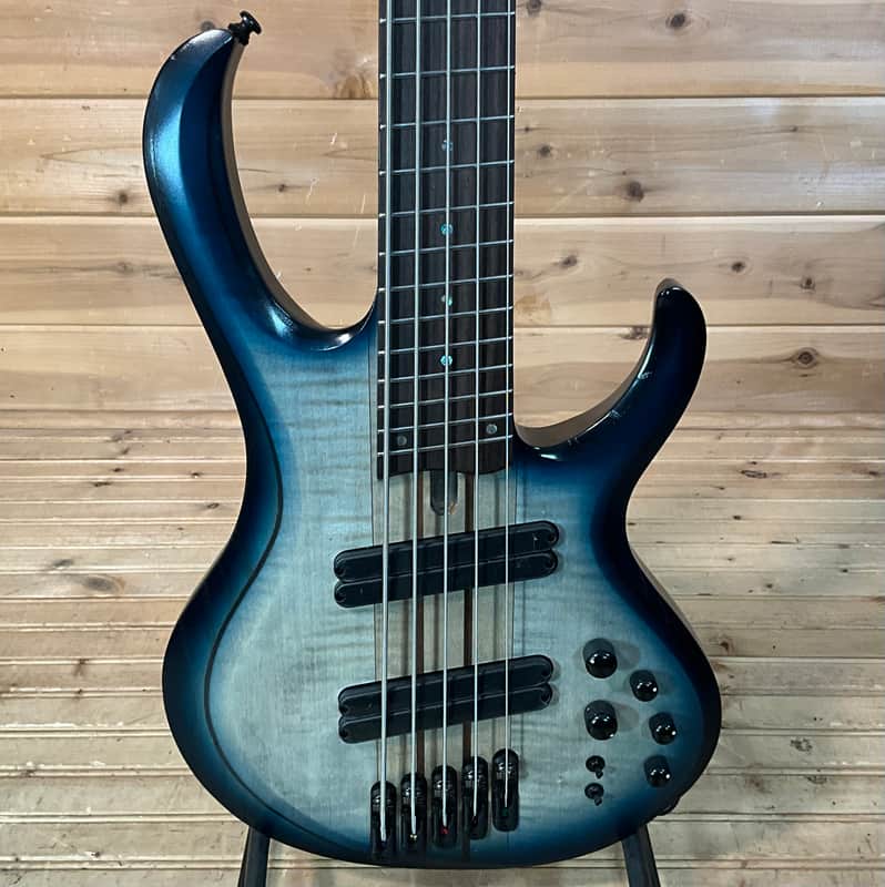 Ibanez BTB705LM 5-String Electric Bass - Cosmic Blue Starburst image 1
