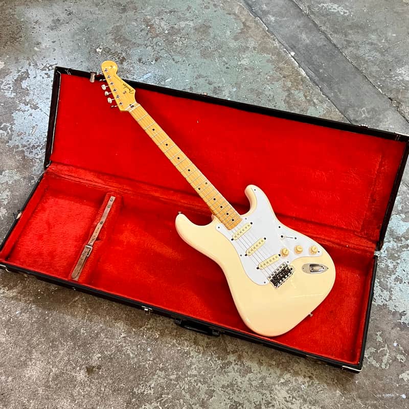 MIJ Fender Stratocaster ST-57 2015 - Olympic white original vintage Japan image 1