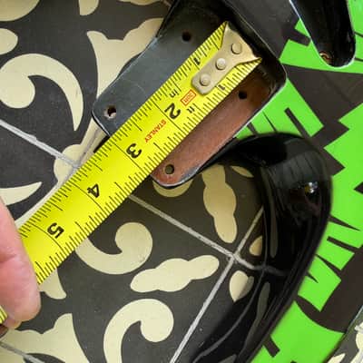 Hamer Californian Body - Black And Green Graphic image 12