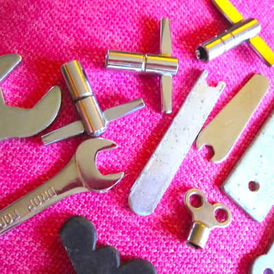 Tuning & Hardware Wrenches Hex Keys Drum Keys (Lot of 49) image 10