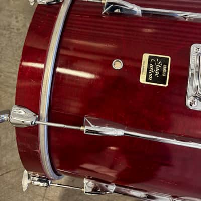 Yamaha BBD-620U Stage Custom Birch 20x17" Bass Drum 2009 - 2014 - Cranberry Red image 5