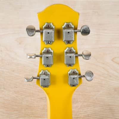 Yamaha SG-RR Standard MIJ 1989 Lime de Mahogany Yellow Vintage Japan P-90 PUs w/ Bag image 20