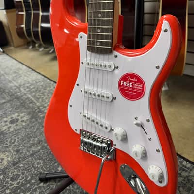 Squier Limited Edition Sonic Stratocaster - Fiesta Red - B Stock image 9