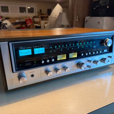 Vintage 1970's Sansui 8080DB Stereo Receiver Full Fresh Service New Bulbs Beauty image 4
