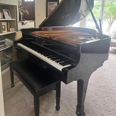 K. Kawai KG-1E 1988-1989 - High gloss ebony image 3