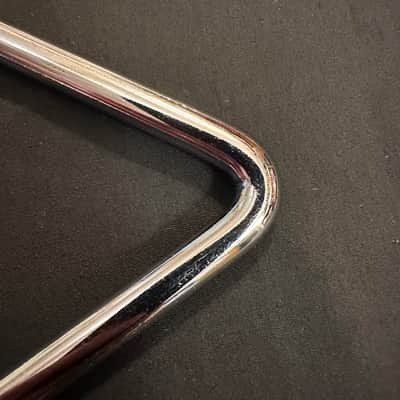 Unbranded 6" Triangle, Chrome Plated Steel, Japan Stamp, 1/4" diameter Rod - MINT image 4