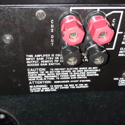 Power Amp Amcron/Crown Power Base 1 image 4