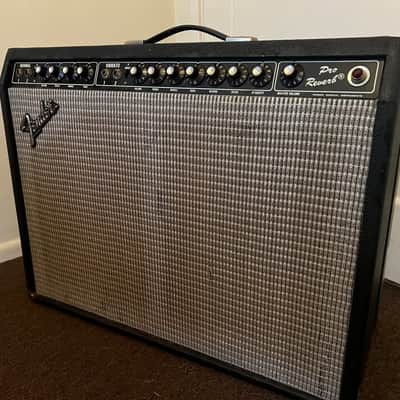 Fender Pro Reverb 2-Channel 40-Watt 2x12" Guitar Combo 1965 - 1967 - Black Panel image 2