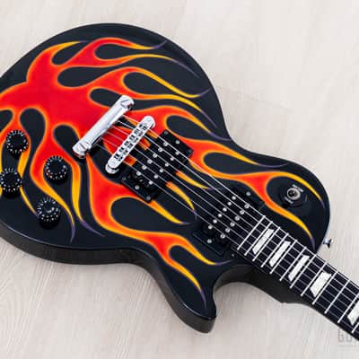 1997 Gibson Les Paul Studio Tak Matsumoto Fireball Flame w/ Case, Yamano image 8