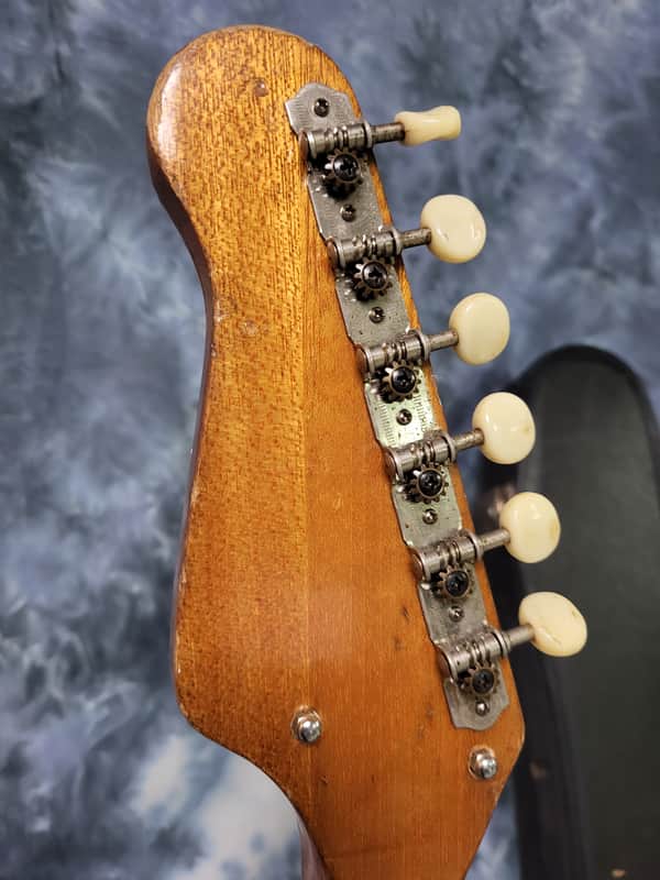 Vintage 1968 Decca DMI 199 Teisco Kawai Guyatone Redburst Single