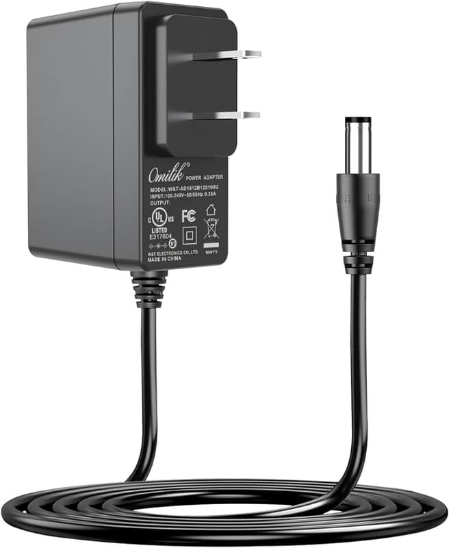UL 9V AC Adapter Compatible with RockJam Rock Jam RJ-561 RJ561-SK RJ-661 RJ661-SK RJ361 RJ5061 61 Key Electronic Keyboard Piano RJ-654 RJ654 RJ549 RJ 549 49 54 Key DR10010U107 1A Power Supply image 1