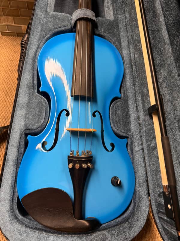 Barcus-Berry Barcus Berry Vibrato-AE Series Acoustic-Electric Violin 2010s - Tuxedo image 1