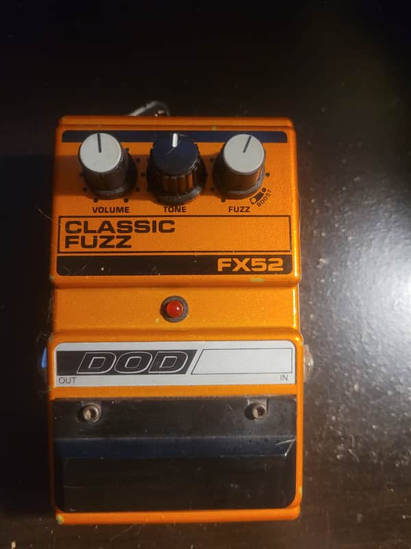 DOD Classic Fuzz FX52 1989 - 1997 - Orange image 1