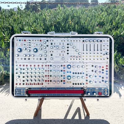 Buchla Tiptop 200t series with BPNYC ZERO Halliburton Eurorack Modular Travel Case 7U #3 image 1
