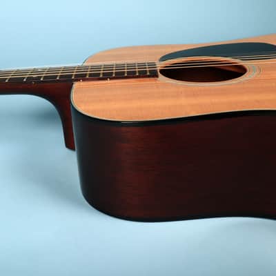 1980's Takamine & Co F-340S Solid Back Acoustic Guitar Japan MIJ image 12