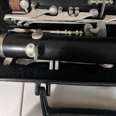 Normandy 4  LeBlanc France Wood Clarinet With Case No Mouth Piece or Barrel Joint image 7