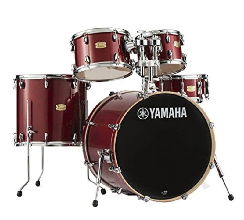 Yamaha Stage Custom Birch 5-piece Shell Pack - Cranberry Red image 1