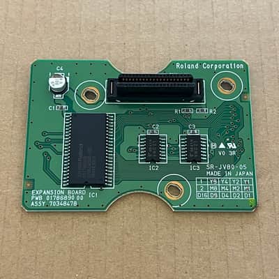 Roland SR-JV80-05 World Expansion Board 1990s - Green image 2