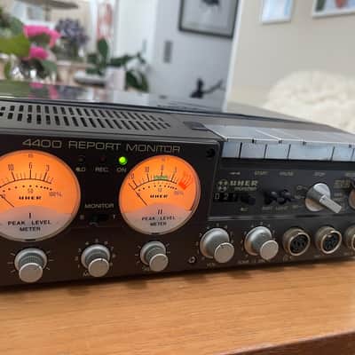 Uher Report Monitor 4400 - Portable Reel to Reel Tape - 3 Head Stereo Tape Machine - Microphone image 4