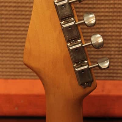 Vintage 1982 Squier by Fender JV Sunburst 62 RI Japan MIJ Stratocaster Guitar image 5