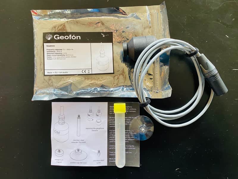 LOM Geofon Geophone/Contact Microphone | Reverb Denmark