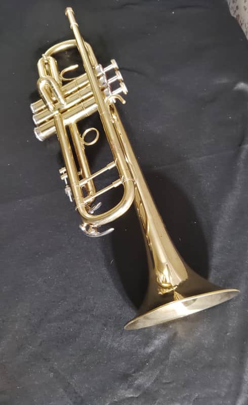Orlando Deluxe Trumpet made in the U.S.A. in real good condition image 1