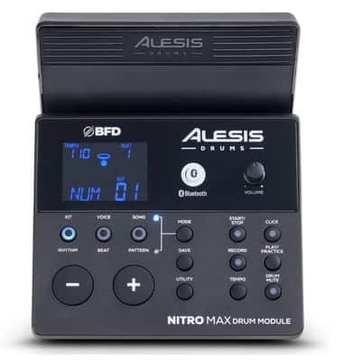 Alesis Nitro Max 8-Piece Electronic Drum Kit with Mesh Heads and Bluetooth image 3