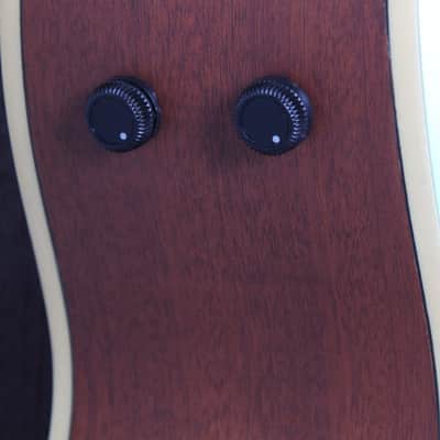 Fender Newporter Player Acoustic Electric Guitar Solid Spruce Top Surf Green image 6