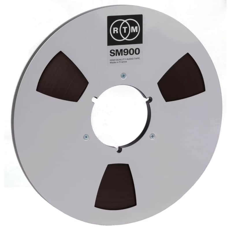 RTM R34720 SM900 1/2’’ x 2500' Analog Tape in Metal Reel with NAB Hub image 1