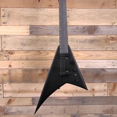 Jackson JS Series Rhoads JS22-7 RR HT 7-String Electric Guitar Satin Black "Excellent Condition" image 4