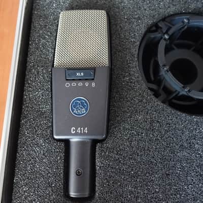 AKG C414 XLS Large Diaphragm Multipattern Condenser Microphone 2010s - Black image 3