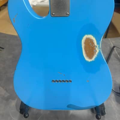 Bill Nash Telecaster t 63 Mani blue Reissue Brand New image 5