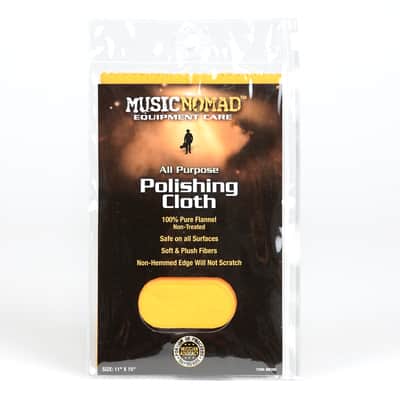 Music Nomad MN200 All Purpose Edgeless 100% Pure Flannel Non-Treated Polishing Cloth image 2