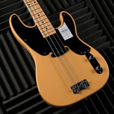 Fender Made in Japan Traditional II Original '50s Precision Bass 2024 - Butterscotch Blonde image 3