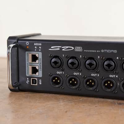 Behringer SD8 Eight-Channel Stage Box (church owned) CG00U34 image 3
