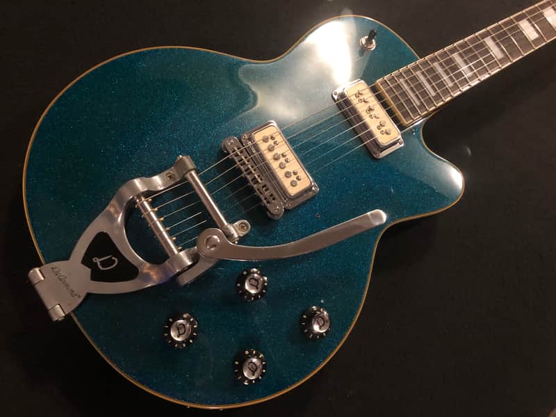 DeArmond M-75T 1998 - 1999 - Blue Sparkle image 1